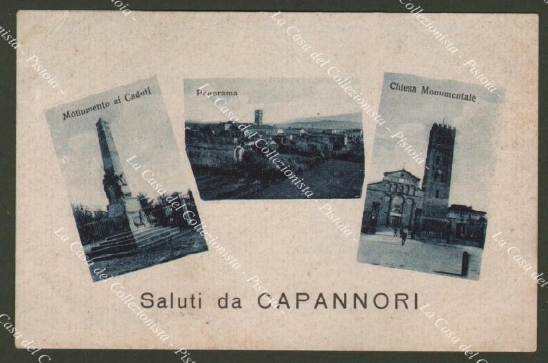 CAPANNORI, Lucca. Saluti da. Cartolina, circa 1920.