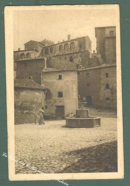 Lazio. ROCCAGIOVINE, Roma. Cartolina d&#39;epoca viaggiata