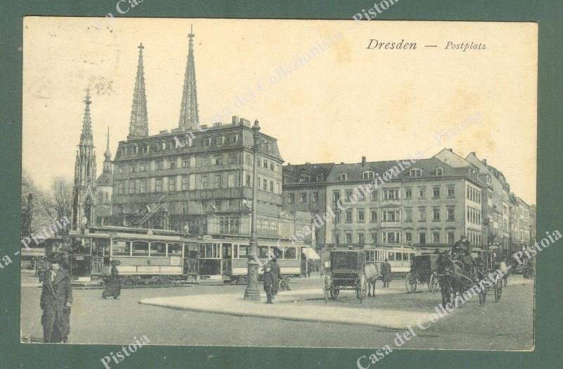 DRESDEN, DRESDA. Cartolina d&#39;epoca viaggiata nel 1924