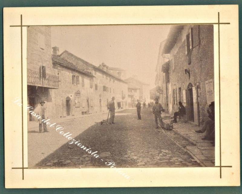 Emilia Romagna. MONTEFIORINO, Modena. Foto d&#39;epoca all&#39;albumina, anno 1903.