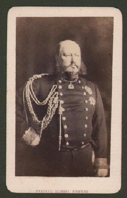 Eugenio di Savoia Carignano (1816 - 1888). Principe, comandante generale …