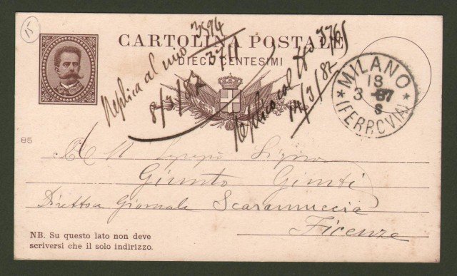 FERRAVILLA EDOARDO (Milano 1846- 1916). Attore italiano. Cartolina postale del …