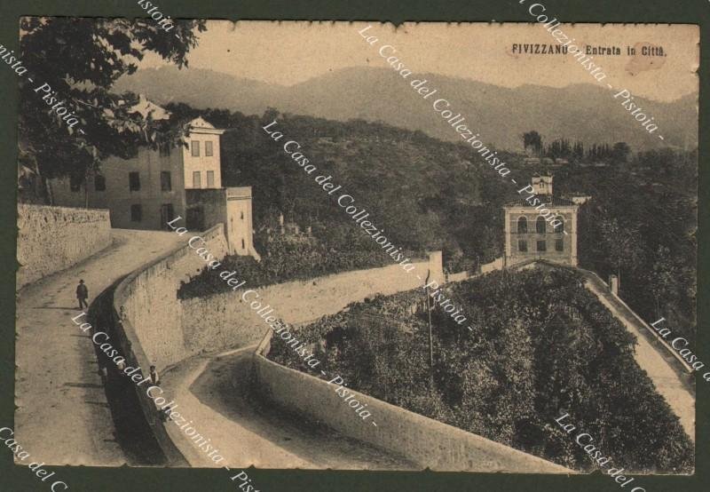FIVIZZANO, Massa. Cartolina viaggiata nel 1907.