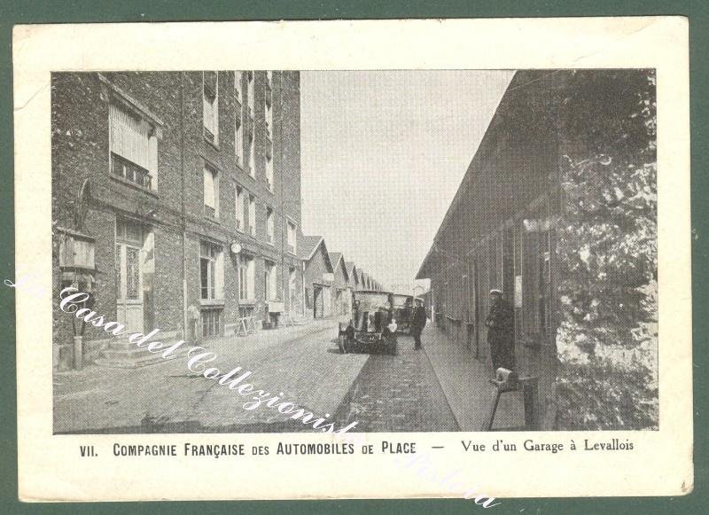 FRANCIA, LEVALLOIS, ILE DE FRANCE. Vue d&#39;un Garage. Cartolina d&#39;epoca …