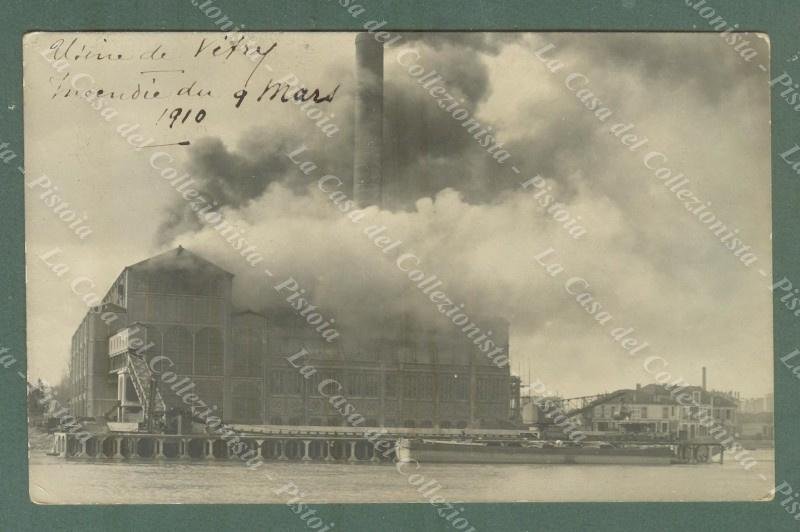 FRANCIA. VITRY. L&#39;incendio del 9 marzo 1910.