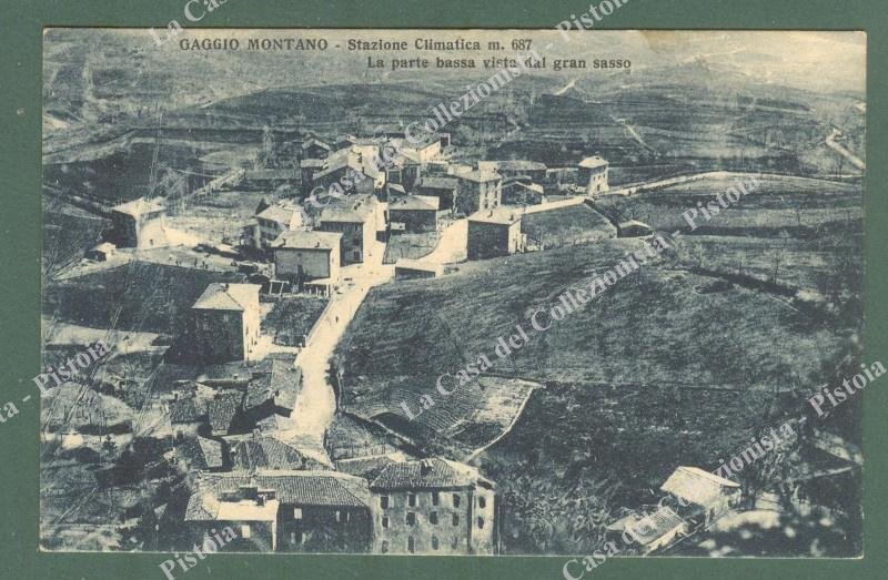 GAGGIO MONTANO, Bologna. Cartolina d&#39;epoca viaggiata nel 1933