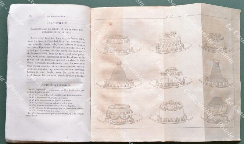 GASTRONOMIA. CAREME M.A.&quot;LE CUISINIER PARISIEN.Deuxieme Edition&quot;. Paris, Chez L&#39;Auterur, 1828