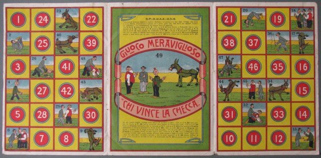 GIOCO DI PERCORSO, Chi vince la Checca