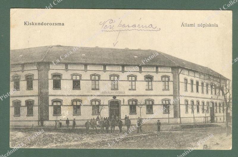 KISKUNDOROZSMA, Csongrad, Ungheria. Cartolina d&#39;epoca viaggiata