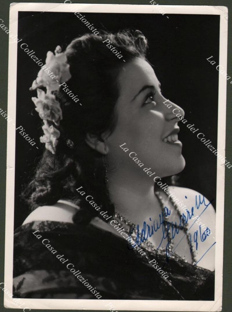 Lirica, teatro. ADRIANA GUERRINI (1907 - 1970), soprano italiano