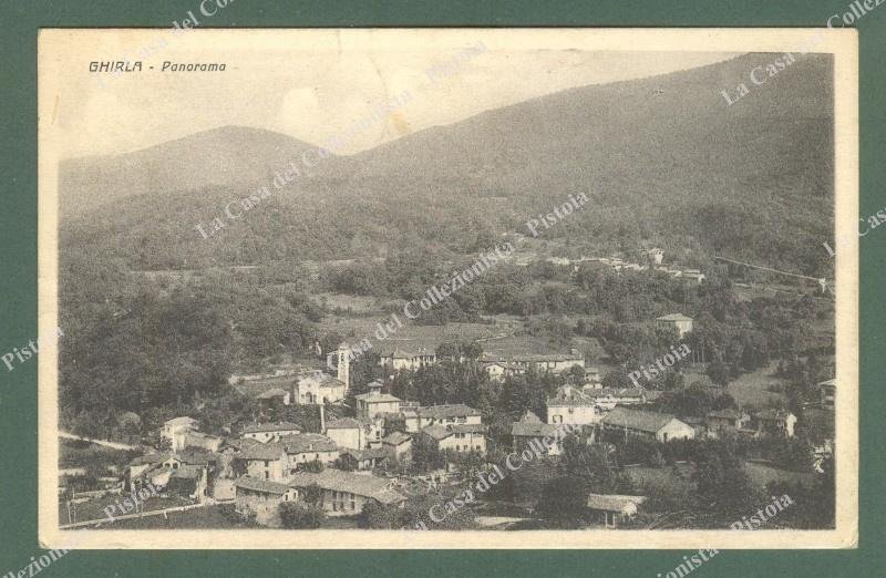 Lombardia. GHIRLA, Varese. Cartolina d&#39;epoca viaggiata nel 1938