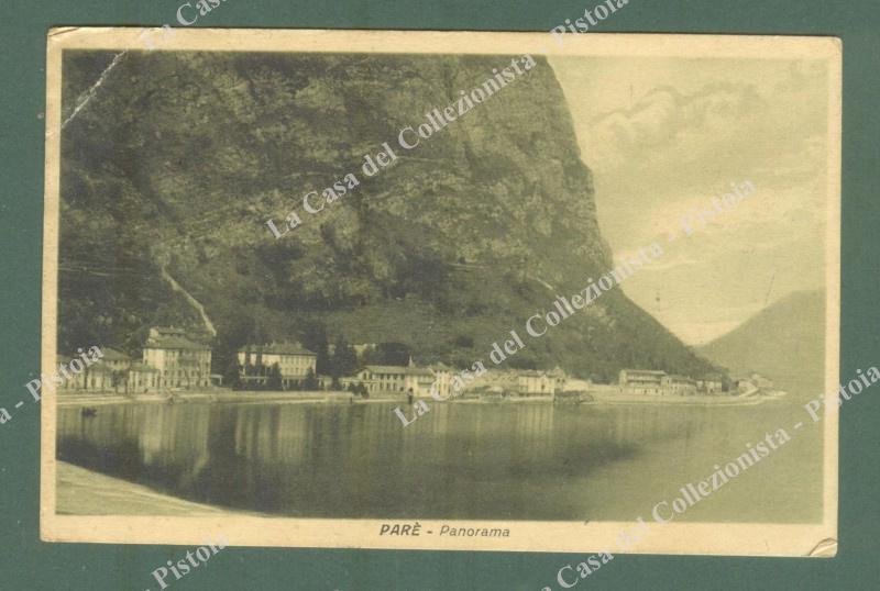 Lombardia. PARE&#39;, Como. Cartolina d&#39;epoca viaggiata nel 1931.