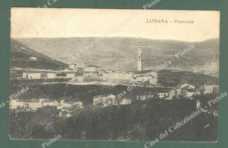 LUISANA, Vicenza. Cartolina d&#39;epoca viaggiata nel 1917