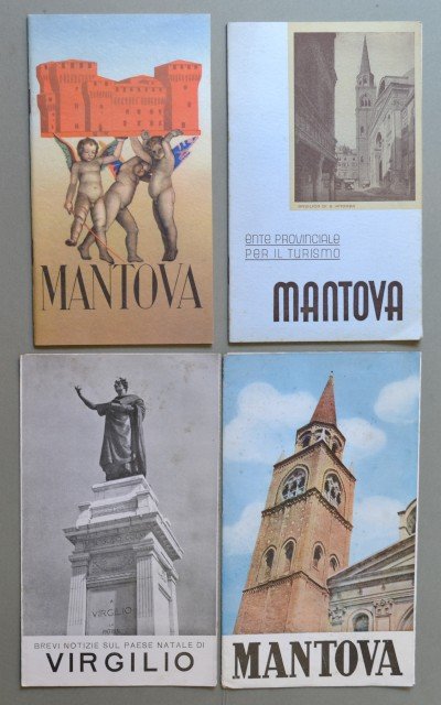 MANTOVA. Insieme di 2 guide (anni 1939 e 1956) e …