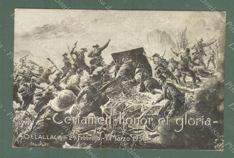 MODOTTI. 19Â° Reggimento Artiglieria Gavinana. Cartolina d&#39;epoca 1936