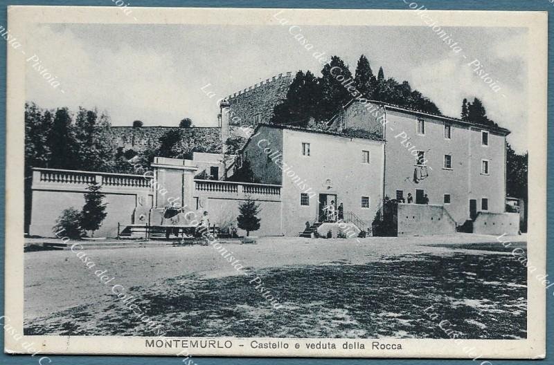 MONTEMURLO, Prato. Castello e veduta della Rocca.