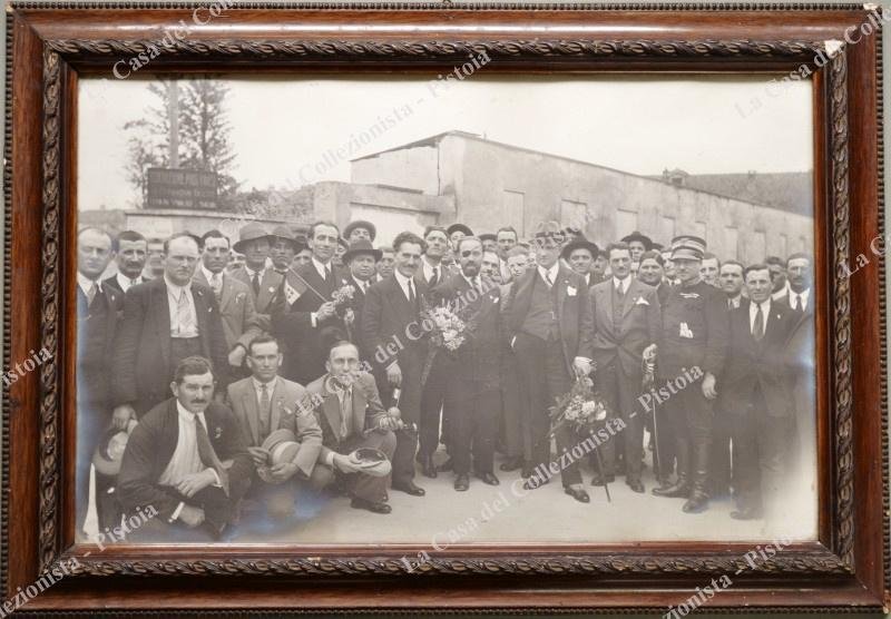MORTARA, Pavia. Fotografia d‚Äôepoca (circa 1930) raffig. in via Nazario …
