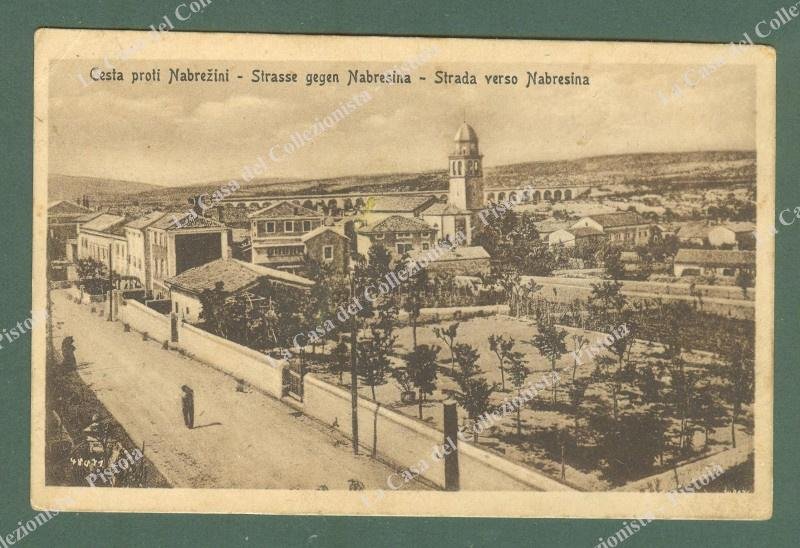 NABRESINA, Aurisina, Slovenia. Cartolina d&#39;epoca viaggiata nel 1918
