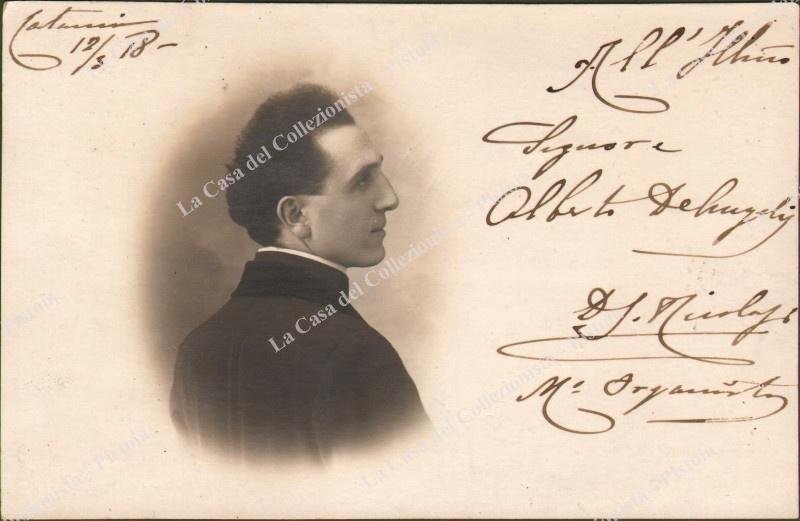 NICOLOSI SALVATORE (Catania 1885 ‚Äì Catania 1877). Organista e compositore …