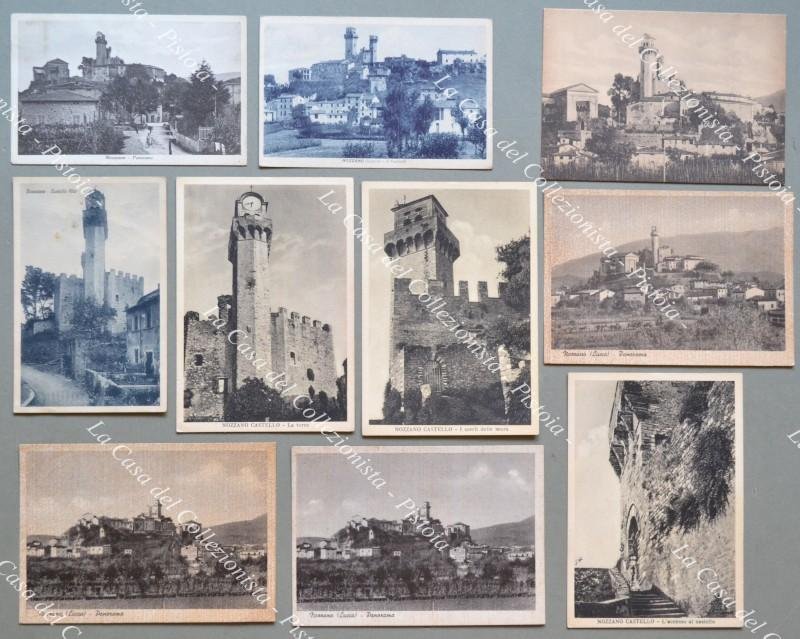 NOZZANO, Lucca. 9 cartoline. Periodo 1935-1940