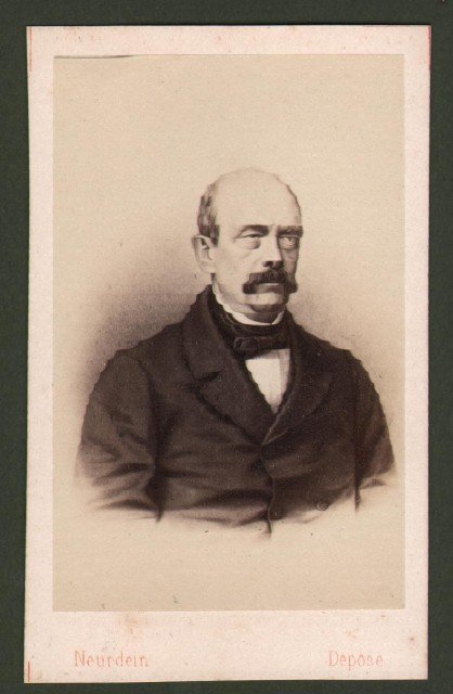 Ottone di Bismark (1815-1888), statista.