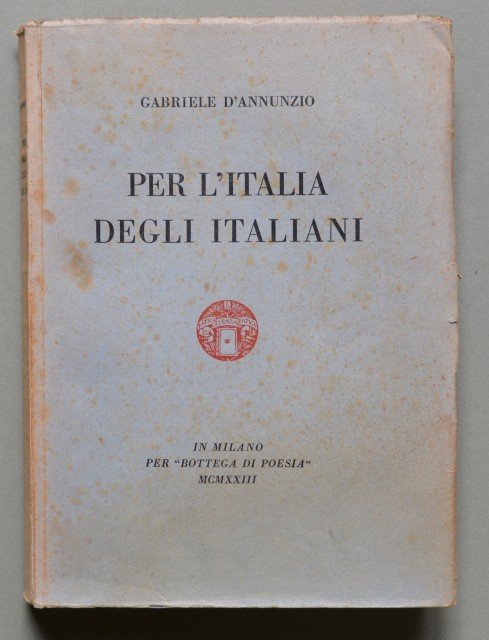 Per l&#39;Italia degli italiani. Discorso pronunziato in Milano dalla ringhiera …