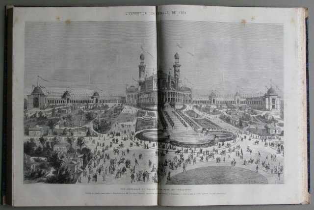 Periodico illustrato &#39;800. L&#39;ILLUSTRATION, JOURNAL UNIVERSEL. ANNATA 1876, completa.