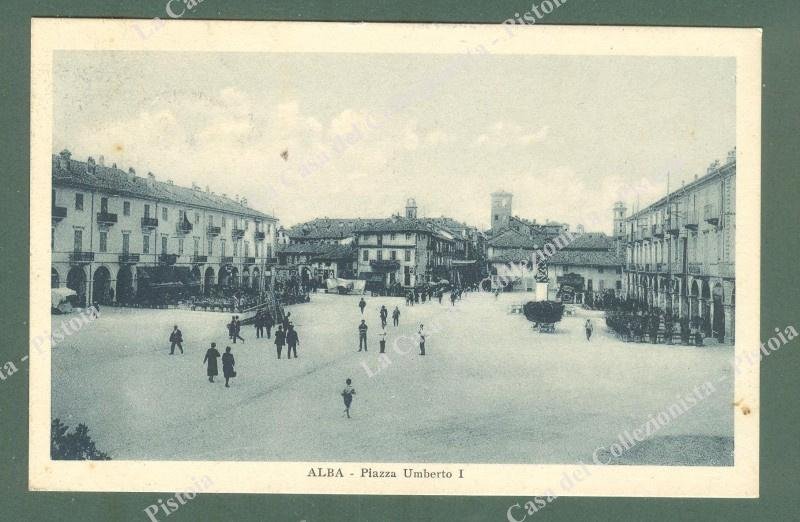 Piemonte. ALBA, Cuneo. Cartolina d&#39;epoca viaggiata nel 1928