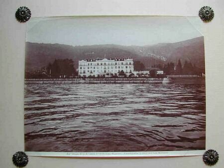 (Piemonte. Lago Maggiore) STRESA, Bella veduta dell&#39;Hotel dell&#39;Isole Borromee.