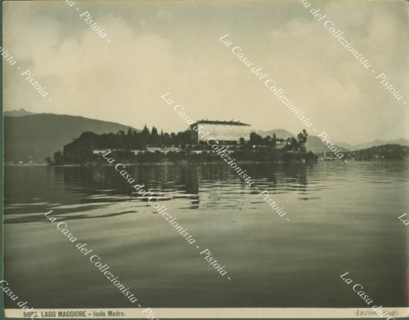 Piemonte, Verbania. ISOLA MADRE, Lago Maggiore. Fotografia originale, circa 1920