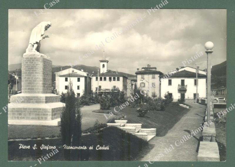 PIEVE S.STEFANO, Arezzo. Cartolina d&#39;epoca viaggiata anni &#39;60.