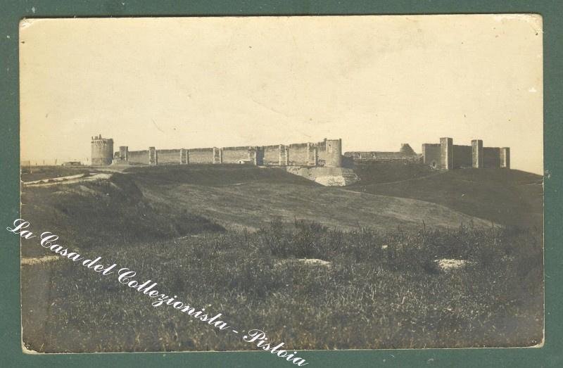 Puglia. LUCERA, Foggia. Castello Svevo. Cartolina d&#39;epoca fotografica