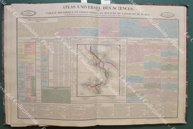 Regno di Napoli e Sicilia. TABLEAU HISTORIQUE ET GEOGRAPHIQUE DU …