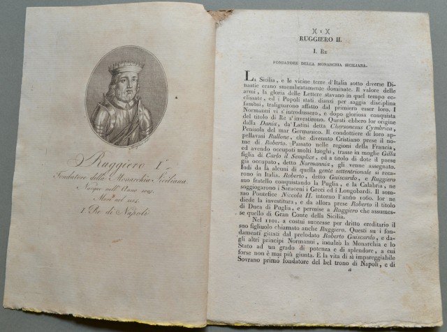 REGNO di NAPOLI. RE RUGGIERO II fondatore della Monarchia Siciliana …