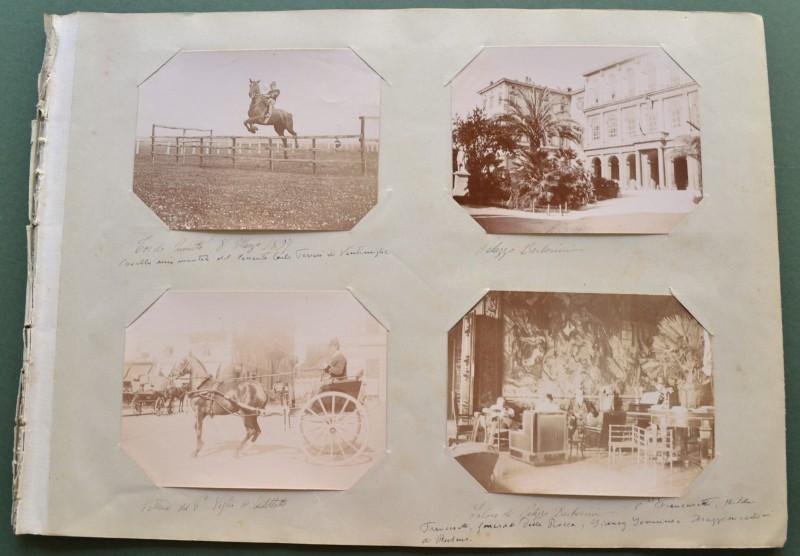 ROMA. Visita reale 14 maggio 1897. 7 foto all&#39;albumina + …