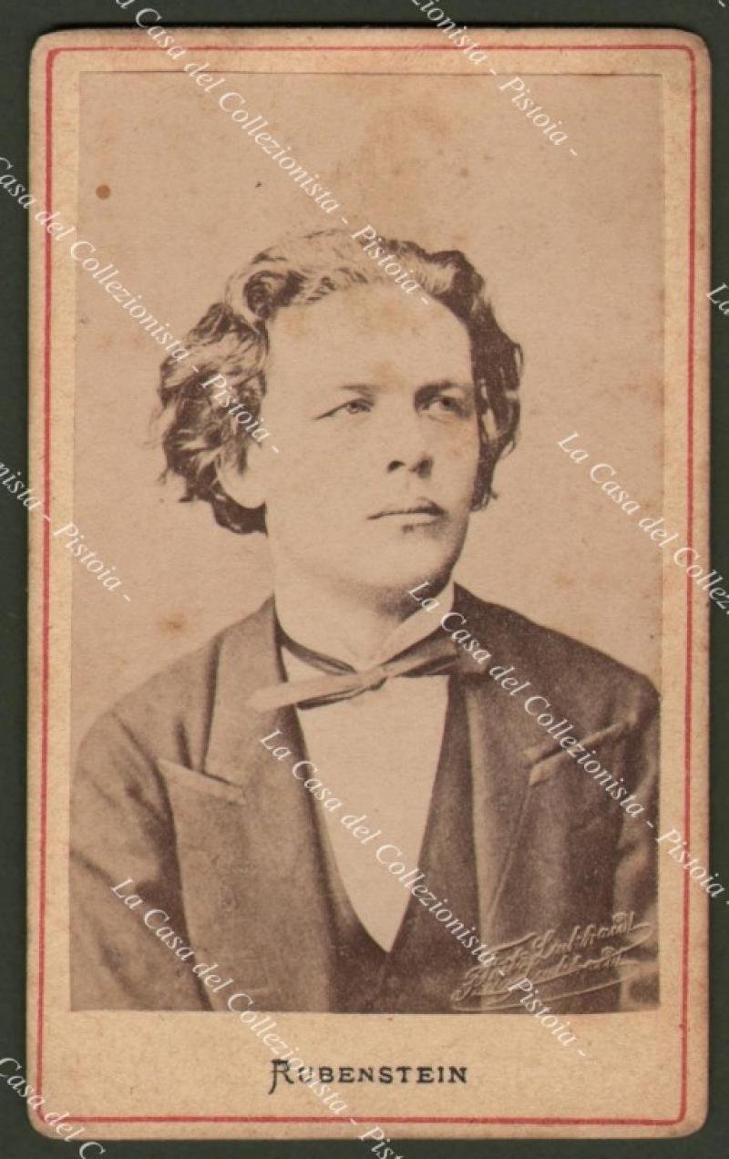 RUBINSTEIN ANTON GRIGORYEVICH (1829 - 1894), compositore e pianista russo.