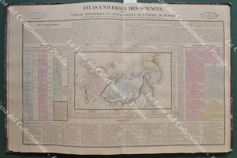 Russia. TABLEAU HISTORIQUE ET GEOGRAPHIQUE DE L&#39;EMPIRE DE RUSSIE. Grande …