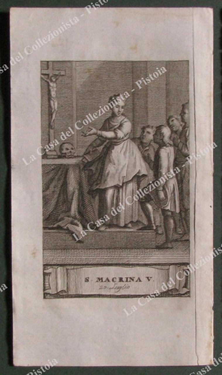 S.MACRINA. Acquaforte tratta dall&#39;opera di N.Pagni e G. Bardi. Firenze, …