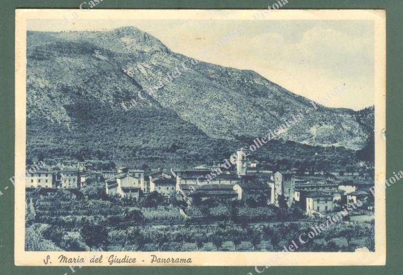 S.MARIA DEL GIUDICE, Lucca. Cartolina d&#39;epoca viaggiata nel 1942