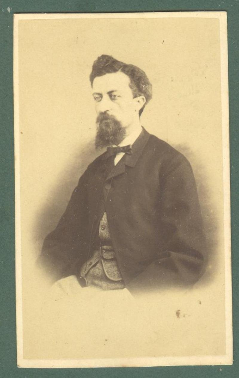 SANGIORGI FILIPPO (Roma 1831 - 1901). Compositore italiano. Foto cm …