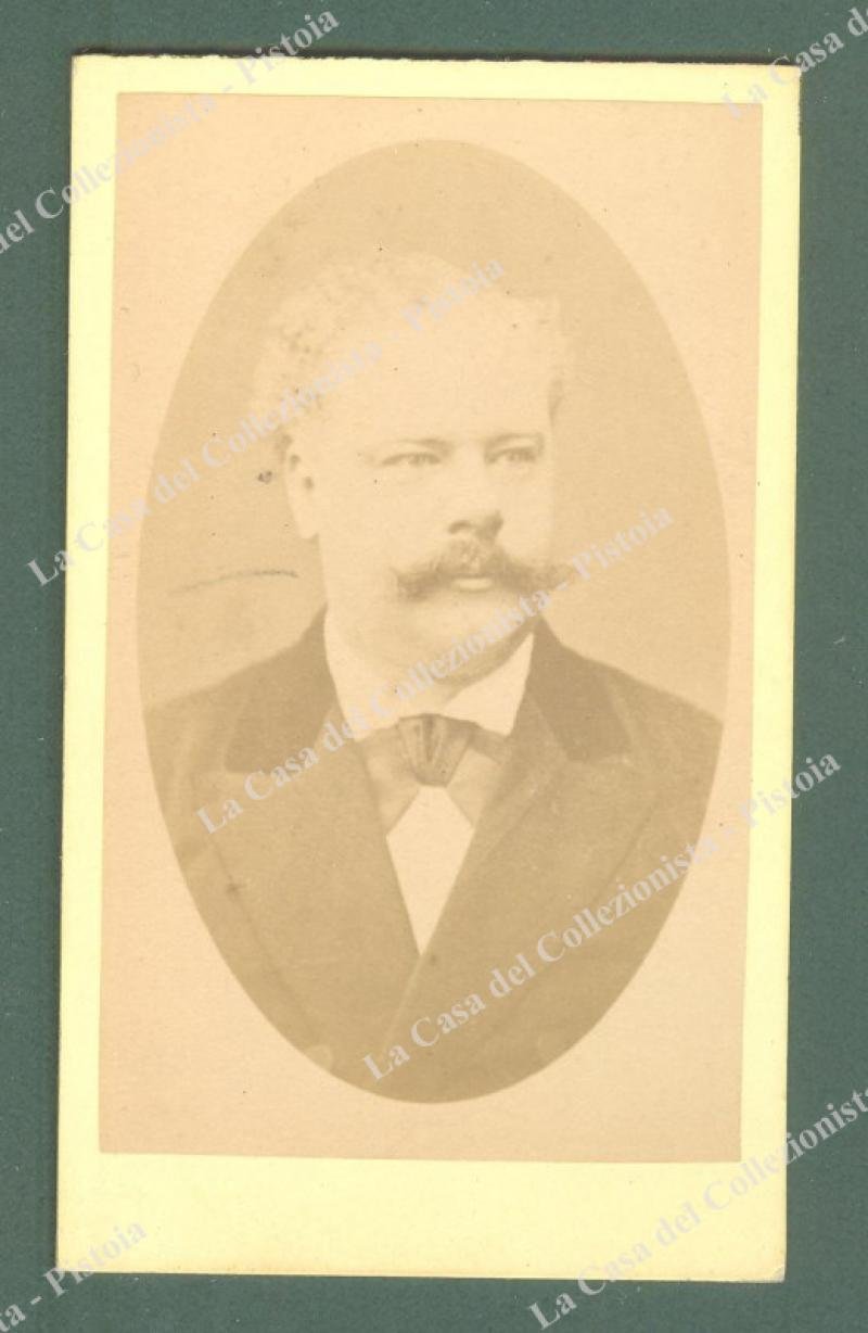 SCARIA EMIL (1838 - 1886). Cantante lirico austriaco. Foto, circa …