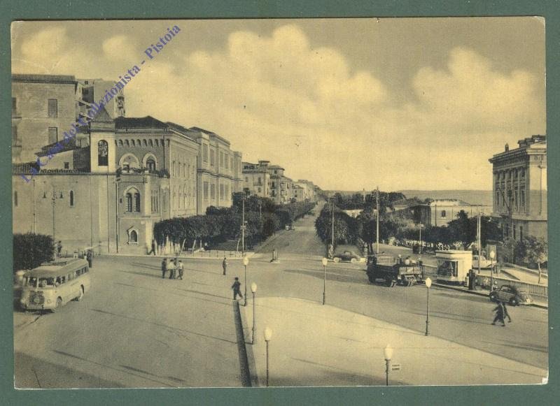 Sicilia. AGRIGENTO. Viale della Vittoria. Cartolina d&#39;epoca viaggiata