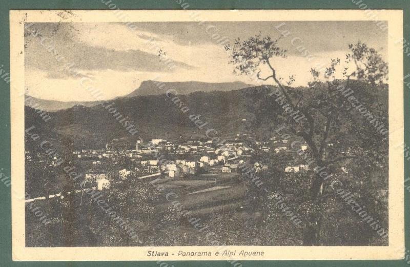 STIAVA, Lucca. Panorama. Cartolina d&#39;epoca viaggiata