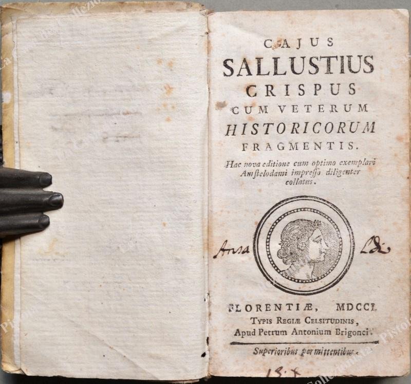 (Storia romana ‚Äì ediz. ‚Äò700) SALLUSTIO CAIO CRISPO. &quot;CAJUS SALLUSTIUS …