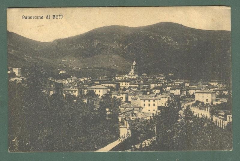 Toscana. BUTI, Pisa. Panorama. Cartolina d&#39;epoca viaggiata