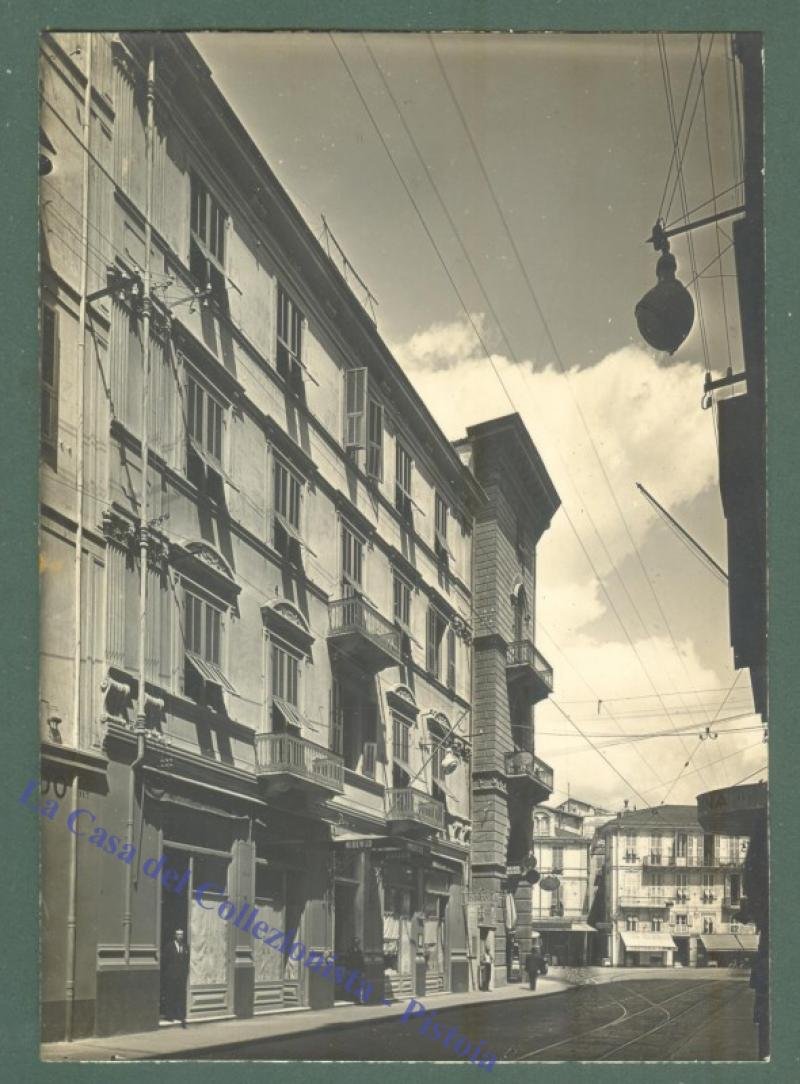TRIESTE. Albergo Umberto I. Foto d&#39;epoca, circa 1930