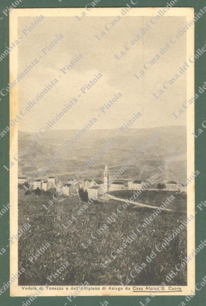 Veneto. TONEZZA, Vicenza. Panorama. Cartolina d&#39;epoca viaggiata