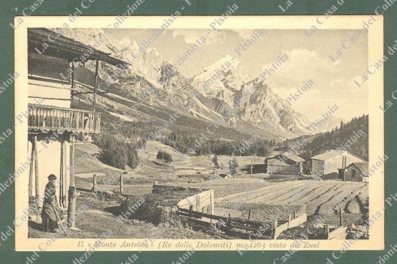 Veneto. ZUEL, Belluno. Vista del Monte Antelao. Cartolina d&#39;epoca non …