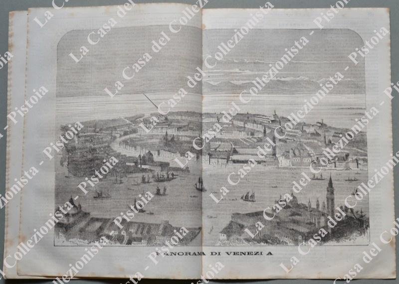 VENEZIA. Fascicolo numero 56 del 1865 de L&#39;EMPORIO PITTORESCO
