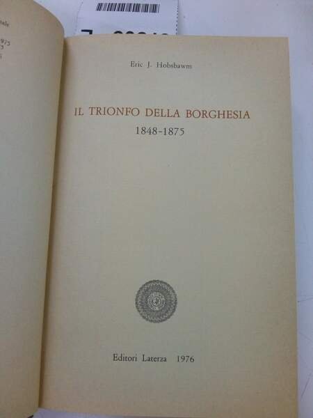 IL TRIONFO DELLA BORGHESIA